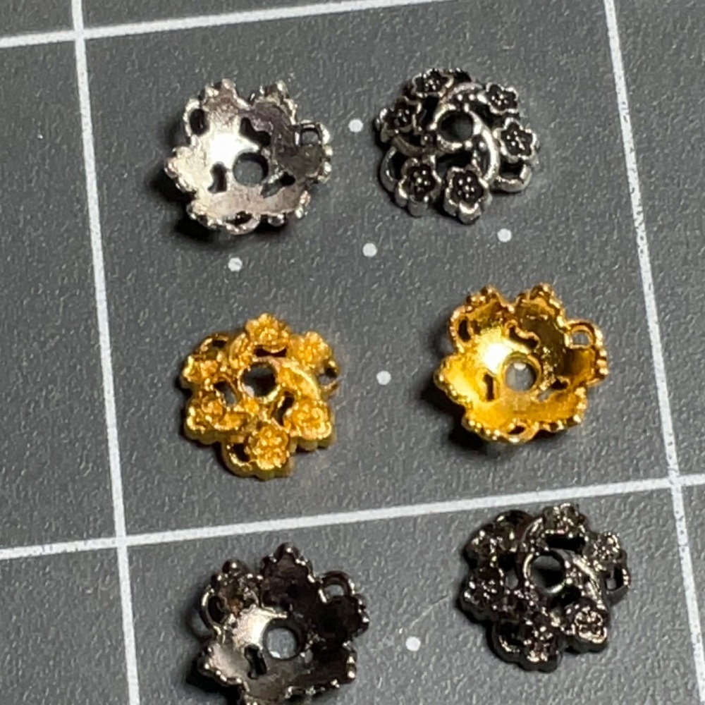 Findings: Bead-cap 8mm (30)